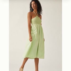 Lalavon Twofer Midi Dress | Anthropologie | Size: Large | Color: